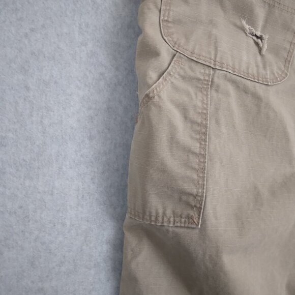 Wrangler | 48X30 Riggs Workwear FR Utility Carpenter Pants Khaki - Picture 6 of 12